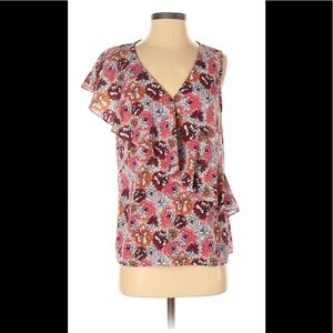Floral sleeveless top- Banana Republic